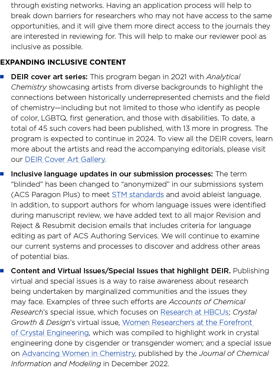 through existing networks. Having an application process will help to break down barriers for researchers who may not...