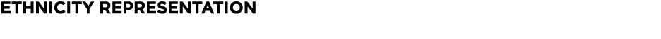 Ethnicity Representation